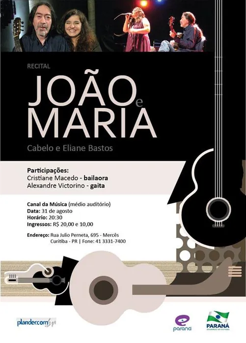 Flyer Recital Joao e Maria